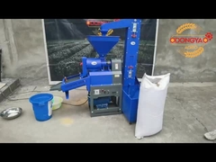 máy xay lúa 600kg/h Màn hình rung 6N70L-2022, máy cấp liệu atuo