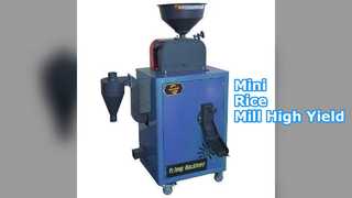 Máy xay gạo mini 300kg để chế biến hiệu quả